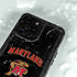 University of Maryland Collegiate Text iPhone 15 Pro Waterproof Case
